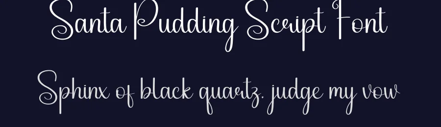 Santa Pudding Script Font by andikastudio — Script Handwritten Font — thumbnail 2