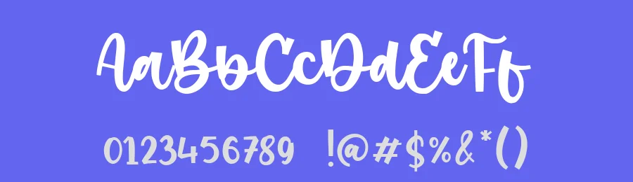 Santa Robin Modern Handbrushed Font by balpirick — Script Handwritten Font — thumbnail 3