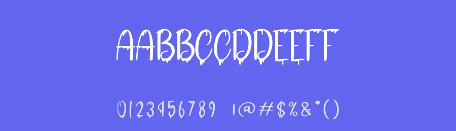 Santa Scary Font by andikastudio — Display Font — thumbnail 3