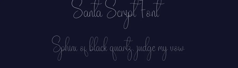 Santa Script Font by andikastudio — Script Handwritten Font — thumbnail 2