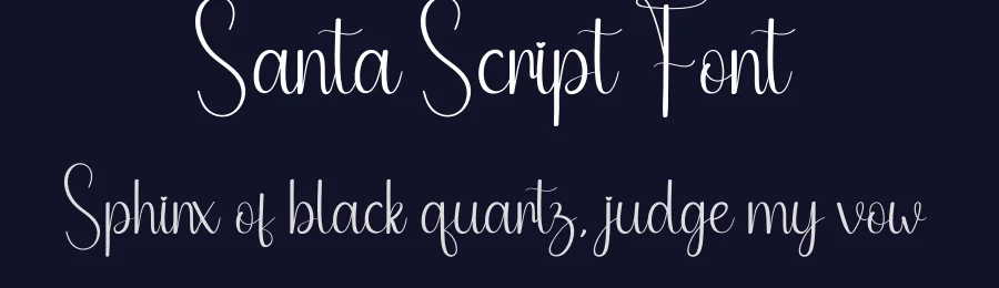 Santa Script Font by andikastudio — Script Handwritten Font — thumbnail 2