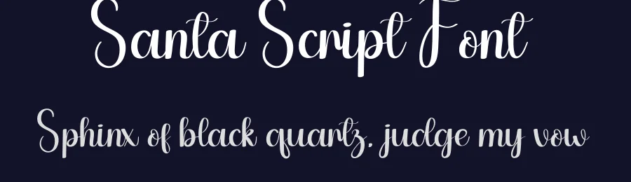Santa Script Font by andikastudio — Script Handwritten Font — thumbnail 2
