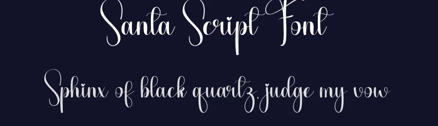 Santa Script Font by andikastudio — Script Handwritten Font — thumbnail 2