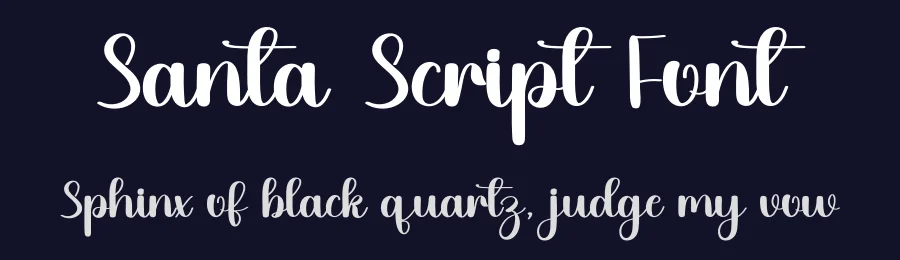 Santa Script Font by inermediaSTUDIO — Script Handwritten Font — thumbnail 2
