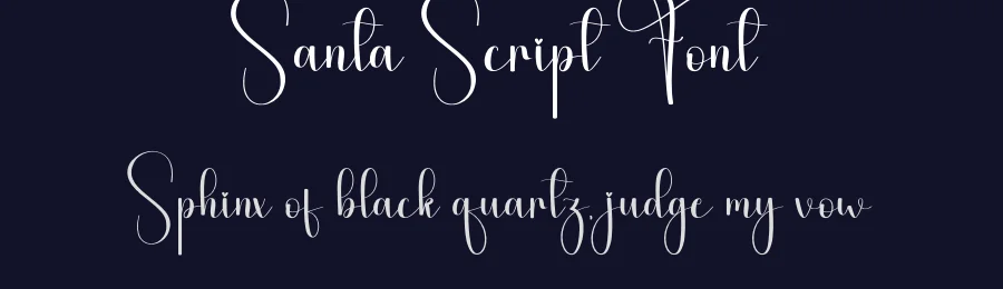Santa Script Font by andikastudio — Script Handwritten Font — thumbnail 2