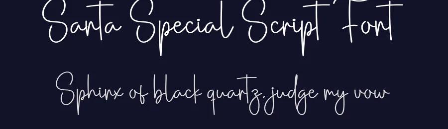 Santa Special Script Font by creativeletter — Script Handwritten Font — thumbnail 2