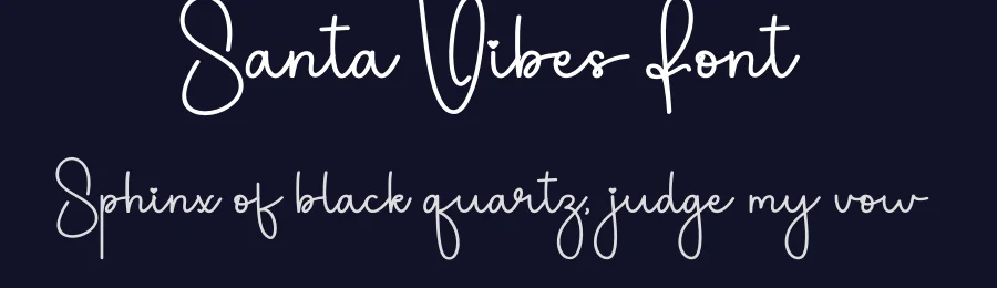 Santa Vibes Font by andikastudio — Script Handwritten Font — thumbnail 2