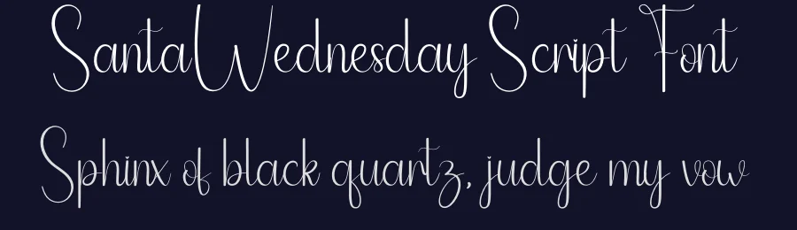 Santa Wednesday Script Font by andikastudio — Script Handwritten Font — thumbnail 2