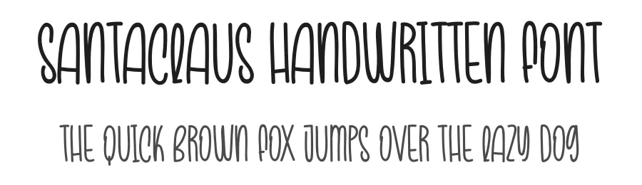 Santaclaus Handwritten Font by creativeletter — Display Font
