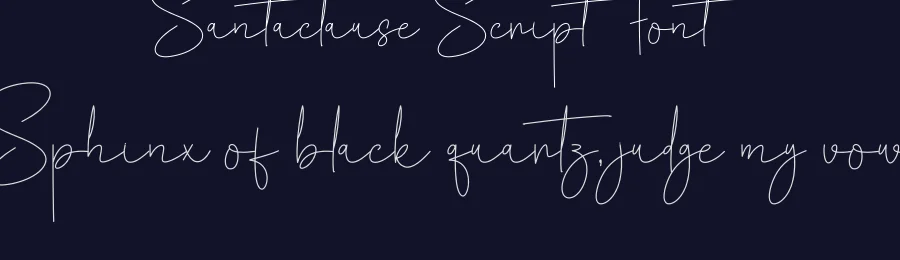 Santaclause Script Font by andikastudio — Script Handwritten Font — thumbnail 2
