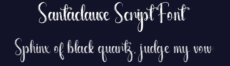 Santaclause Script Font by andikastudio — Script Handwritten Font — thumbnail 2