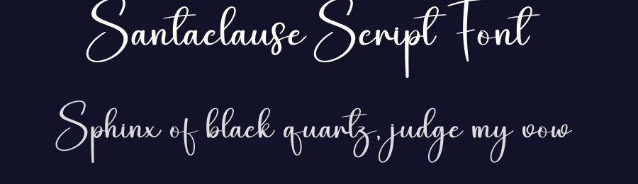 Santaclause Script Font by creativeletter — Script Handwritten Font — thumbnail 2