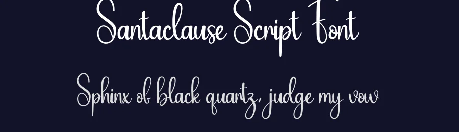 Santaclause Script Font by andikastudio — Script Handwritten Font — thumbnail 2