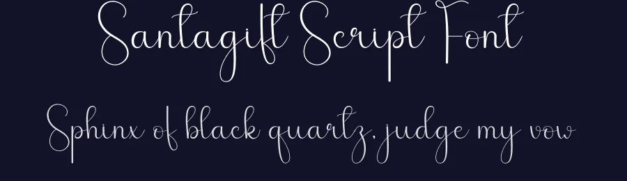 Santagift Script Font by andikastudio — Script Handwritten Font — thumbnail 2