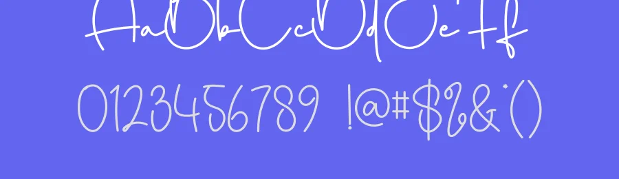 Santagift – Simple Handwritten Font by creativeletter — Script Handwritten Font — thumbnail 3