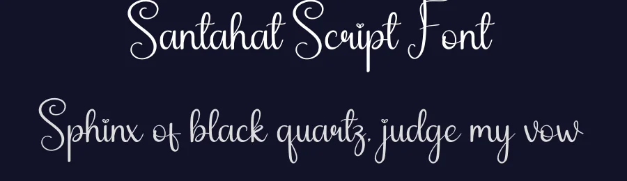 Santahat Script Font by andikastudio — Script Handwritten Font — thumbnail 2