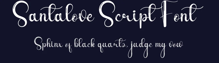 Santalove Script Font by andikastudio — Script Handwritten Font — thumbnail 2
