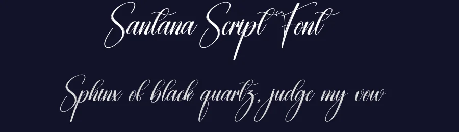 Santana Script Font by creativeletter — Script Handwritten Font — thumbnail 2