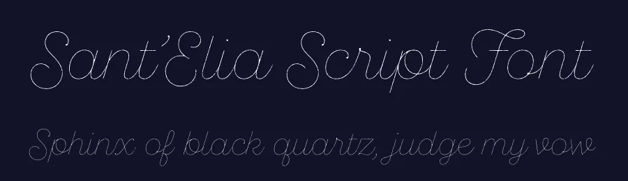 Sant’Elia Script Font by Yellow Design Studio — Decorative Font — thumbnail 2