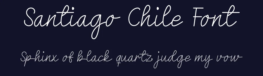 Santiago Chile Font by levincreative — Script Handwritten Font — thumbnail 2
