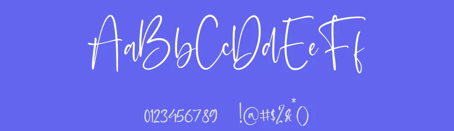 Santilaria – Modern Handwritten Font by glorytype — Script Handwritten Font — thumbnail 3