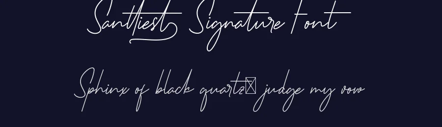 Santtiest Signature Font by nihstudio — Script Handwritten Font — thumbnail 2