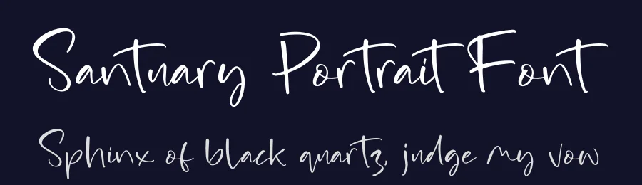 Santuary Portrait Font by Operatype.Co — Script Handwritten Font — thumbnail 2