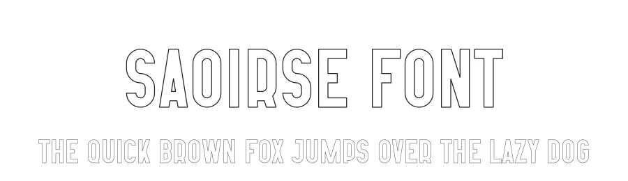 Saoirse Font by vpcreativeshop — Display Font