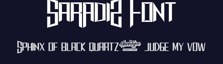 Saradiz Font by noahtype — Display Font — thumbnail 2