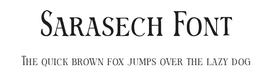 Sarasech Font by Rautan Studio — Decorative Font