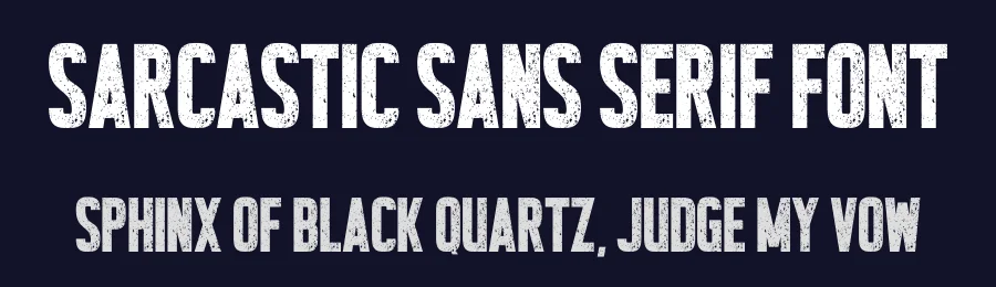 Sarcastic Sans Serif Font by Funtype — Decorative Font — thumbnail 2