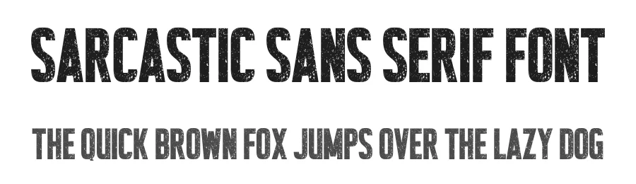 Sarcastic Sans Serif Font by Funtype — Decorative Font
