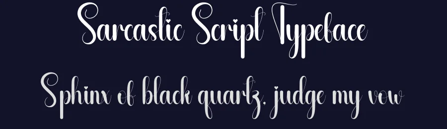 Sarcastic Script Typeface by andikastudio — Script Handwritten Font — thumbnail 2