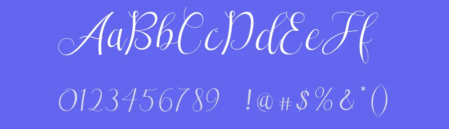 Sareeka Script Font by dayatz2009 — Script Handwritten Font — thumbnail 3