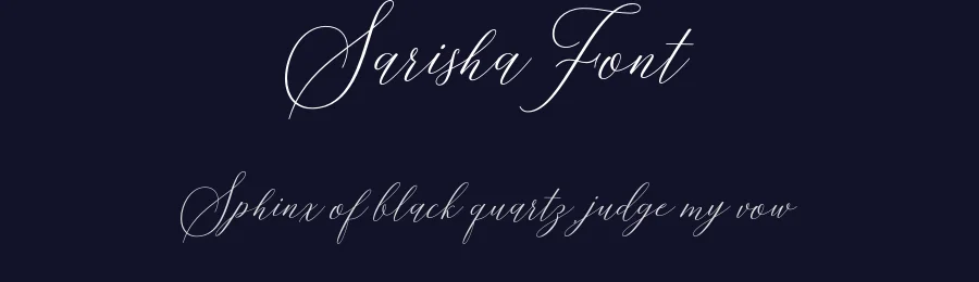 Sarisha Font by solidtype — Script Handwritten Font — thumbnail 2