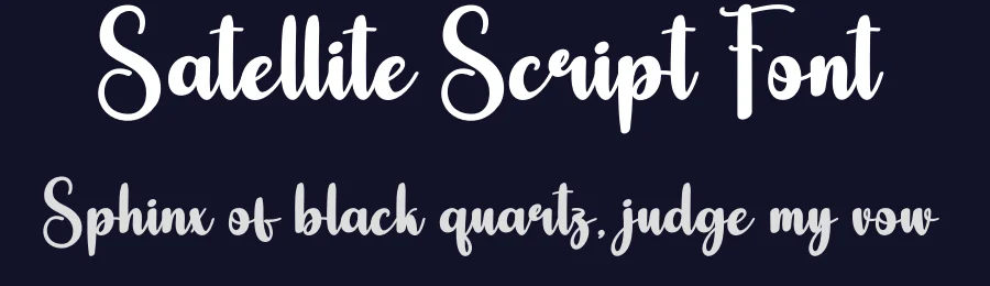Satellite Script Font by andikastudio — Script Handwritten Font — thumbnail 2
