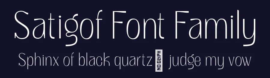 Satigof Font Family by holyline design — Decorative Font — thumbnail 2