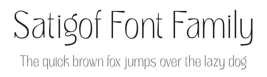 Satigof Font Family by holyline design — Decorative Font
