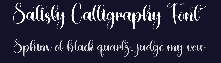 Satisfy Calligraphy Font by creativeletter — Script Handwritten Font — thumbnail 2