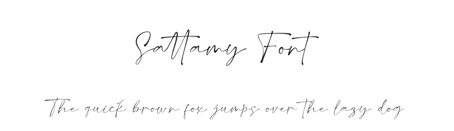 Sattamy Font by BeauTypes β Script Handwritten Font
