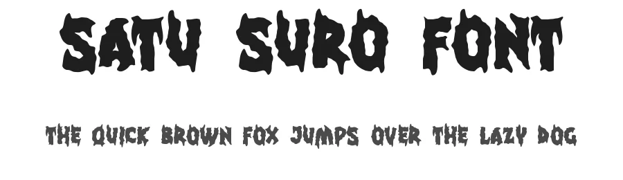 Satu Suro Font by nihstudio — Script Handwritten Font