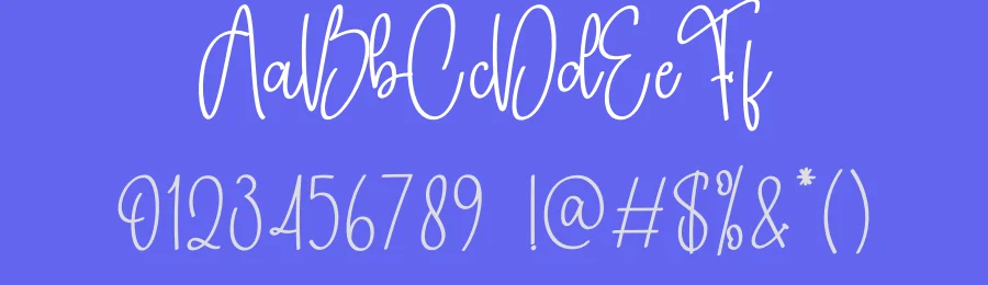 Saturday Birthday Handwritten Font by creativeletter — Script Handwritten Font — thumbnail 3