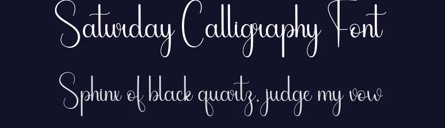 Saturday Calligraphy Font by andikastudio — Script Handwritten Font — thumbnail 2