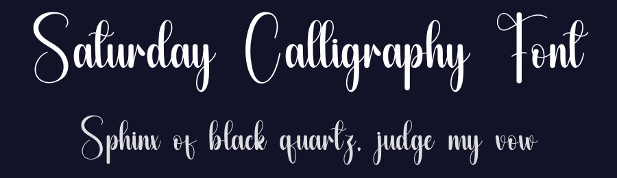 Saturday Calligraphy Font by andikastudio — Script Handwritten Font — thumbnail 2