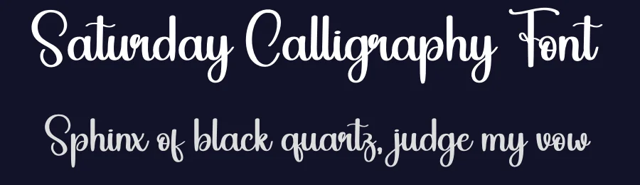 Saturday Calligraphy Font by andikastudio — Script Handwritten Font — thumbnail 2