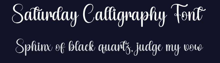 Saturday Calligraphy Font by andikastudio — Script Handwritten Font — thumbnail 2