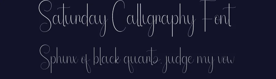 Saturday Calligraphy Font by andikastudio — Script Handwritten Font — thumbnail 2