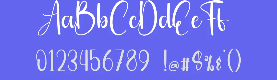 Saturday Calligraphy Typeface by creativeletter — Script Handwritten Font — thumbnail 3