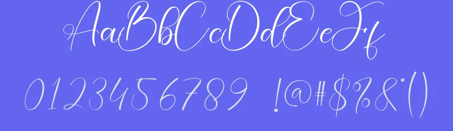 Saturday Calligraphy Typeface by creativeletter — Script Handwritten Font — thumbnail 3