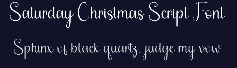 Saturday Christmas Script Font by andikastudio — Script Handwritten Font — thumbnail 2